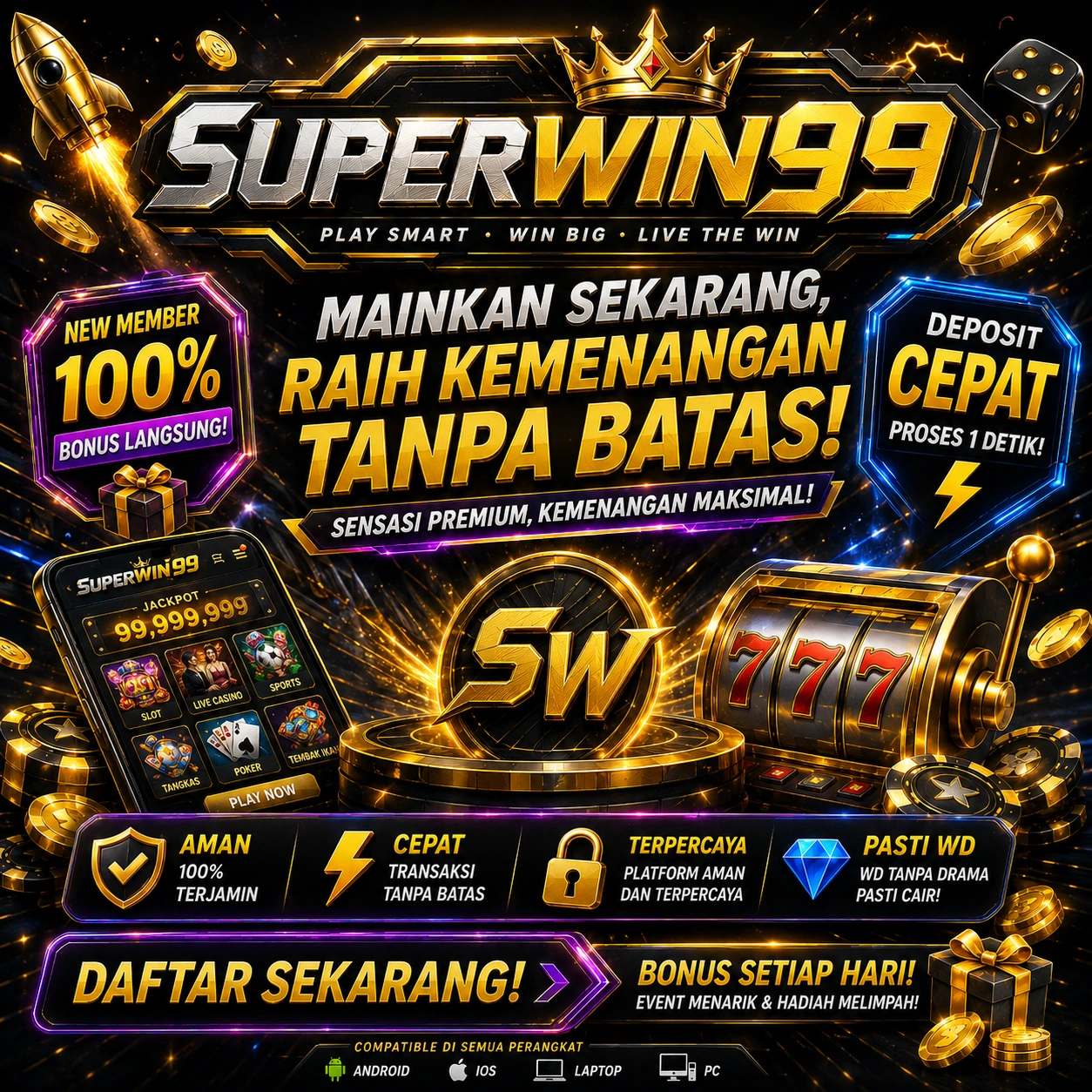 SUPERWIN99 Banner